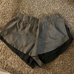 Free people double time running shorts